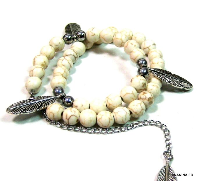N4590f_bracelet_wrap_perles_ivoires_et_plumes_argent-1