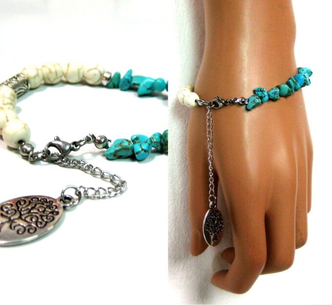 N4591a_bracelet_perles_ivoires_et_turquoises_argent