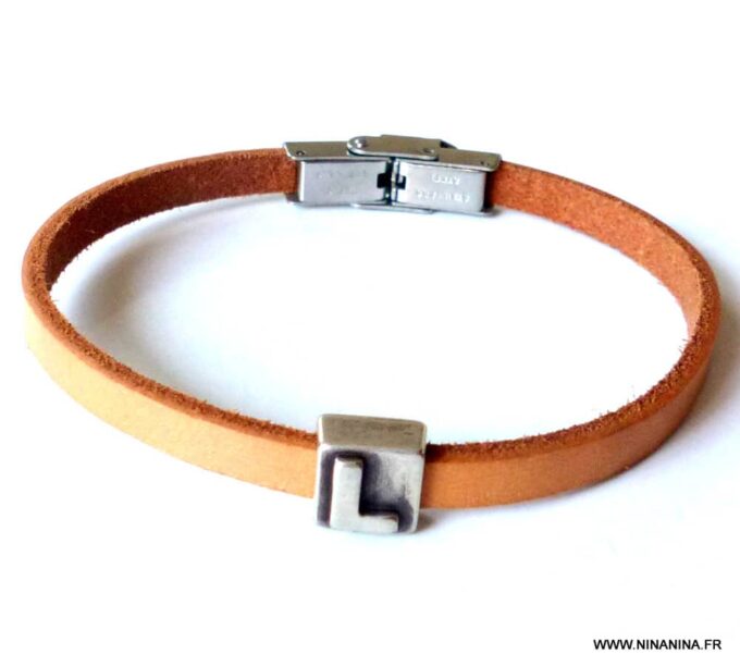 N4598E_Bracelet_cuir_personnalise_lettres_prenom_-Bijoux_Bracelets_en_ligne_NINANINA