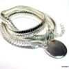N4603l_bracelet_wrap_maille_serpent_plate_plaque_argent