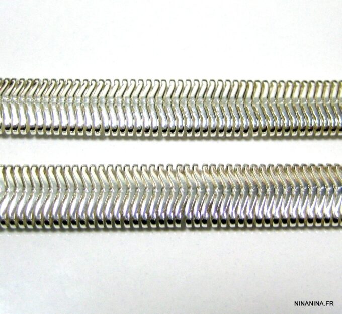 N4603m_bracelet_wrap_maille_serpent_plate_plaque_argent