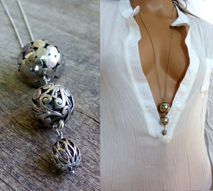 N4608a_Collier_femme_long_3_boules_metal_argent_NINANINA