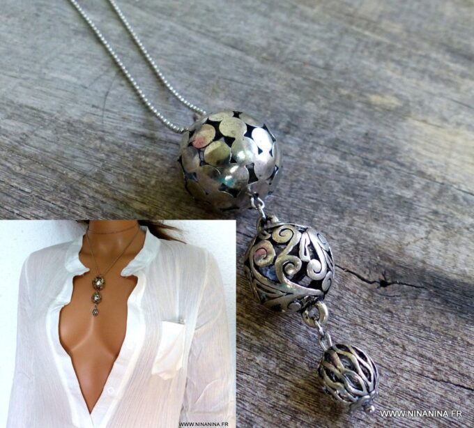 N4608k_Collier_femme_long_3_boules_metal_argent_NINANINA