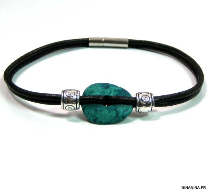 N4624j_bracelet_cordon_cuir_disque_turquoise