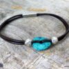 N4624ter_Bracelet_cordon_cuir_disque_turquoise