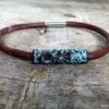 N4629terb_Bracelet_cuir_tube_patine_turquoise