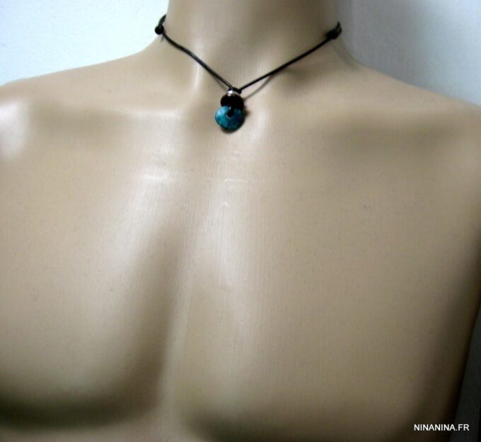 N4632e_collier_ethnique_cuir_disque_turquoise