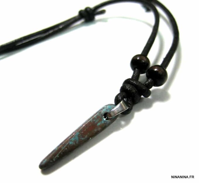N4633f_collier_ethnique_cuir_corne_cuivre_turquoise