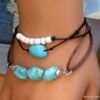 N4676_Bracelet_cordon_turquoise_naturelle_-_Bijoux_Bracelets_en_ligne_Ninanina-1