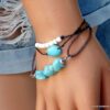 N4676a_Bracelet_cordon_turquoise_naturelle_-_Bijoux_Bracelets_en_ligne_Ninanina