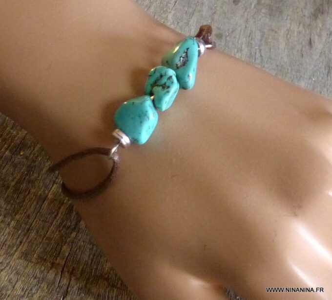 N4676h_Bracelet_homme_femme_cordon_perle_turquoise_naturelle_NINANINA