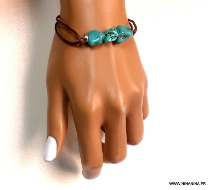 N4676m_Bracelet_homme_femme_cordon_perle_turquoise_naturelle_NINANINA