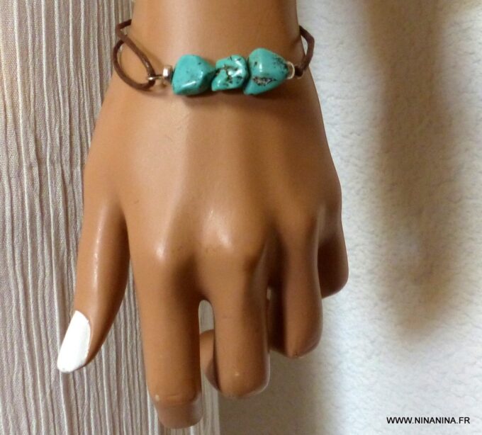 N4676p_Bracelet_homme_femme_cordon_perle_turquoise_naturelle_NINANINA