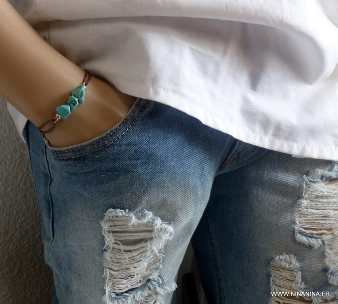 N4676q_Bracelet_homme_femme_cordon_perle_turquoise_naturelle_NINANINA
