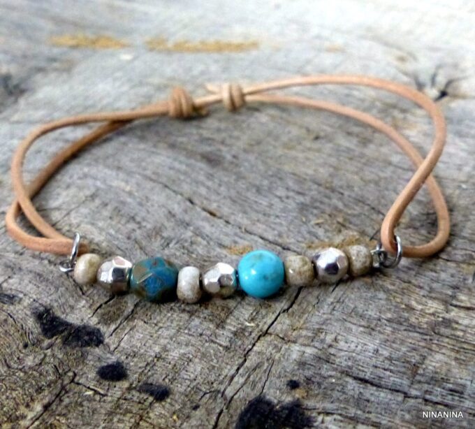 N4678terb_Bracelet_cordon_cuir_turquoise_veritable-2