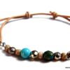 N4679b_bracelet_chaine_de_cheville_cordon_cuir_perles_turquoises