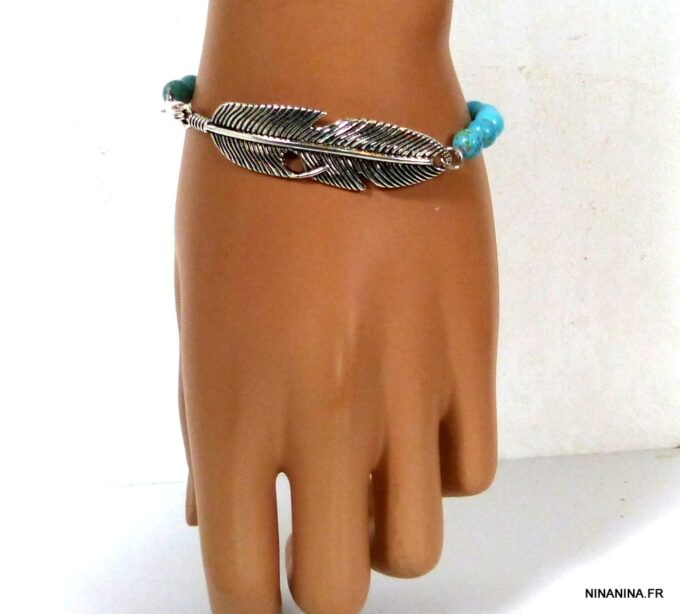 N4689g_bracelet_plume_argent_et_turquoises