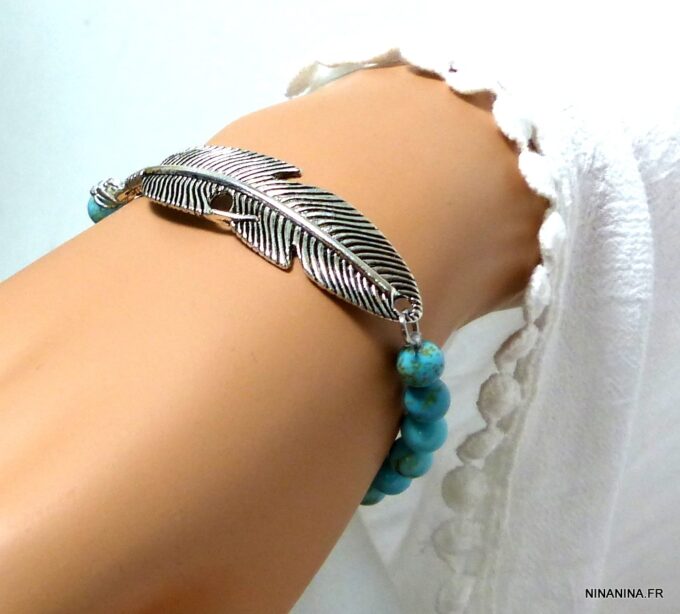 N4689k_bracelet_plume_argent_et_turquoises