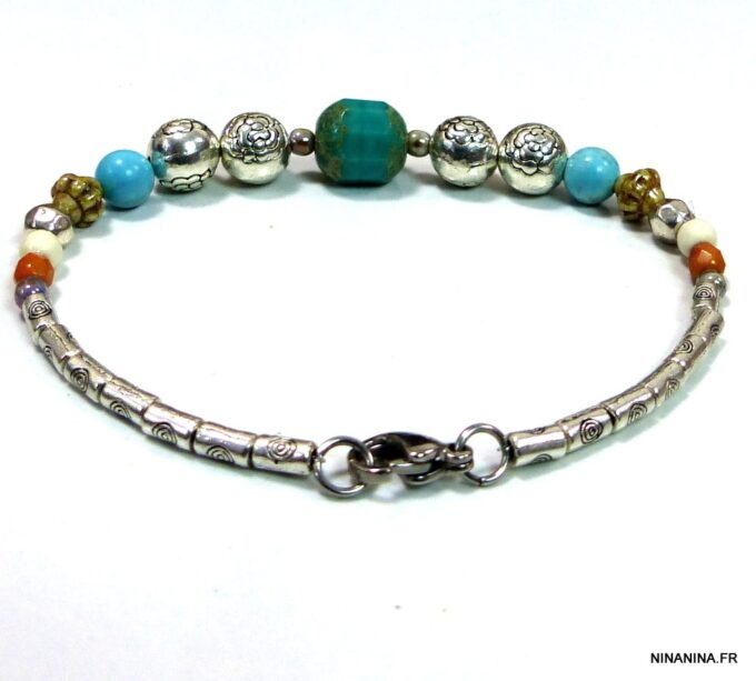 N4703i_bracelet_boheme_perles_picasso_tcheques_et_turquoises-1