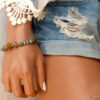N4704a_Bracelet_boheme_perles_picasso_et_turquoises_naturelles_-_Bijoux_Bracelets_en_ligne_Ninanina