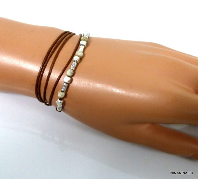 N4706e_bracelet_wrap_minimaliste_perles_carrees_argent