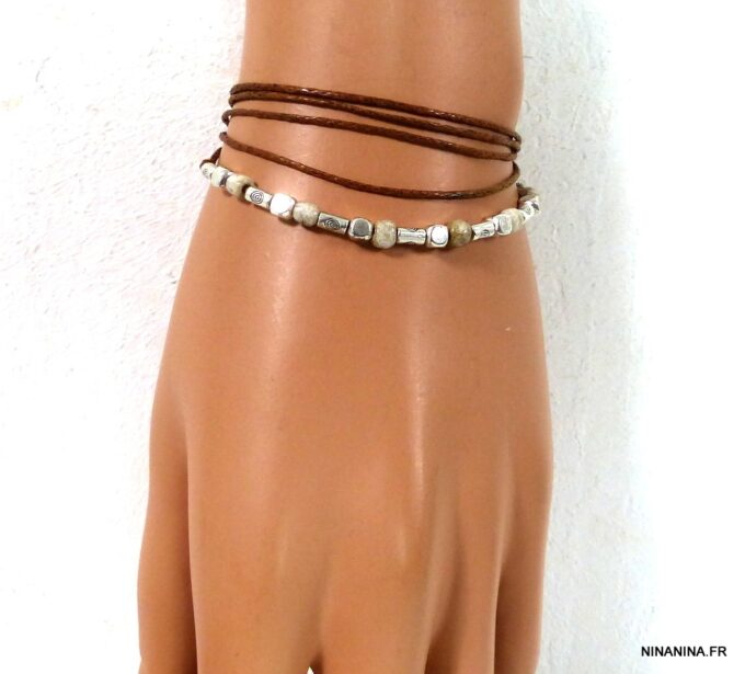 N4706g_bracelet_wrap_minimaliste_perles_carrees_argent