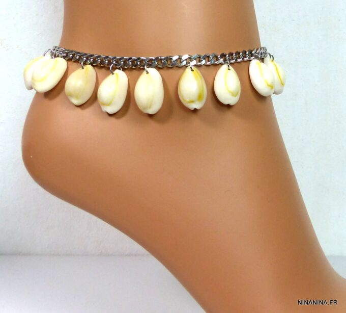 N4726e_bracelet_de_cheville_coquillages_acier_inoxydable-1