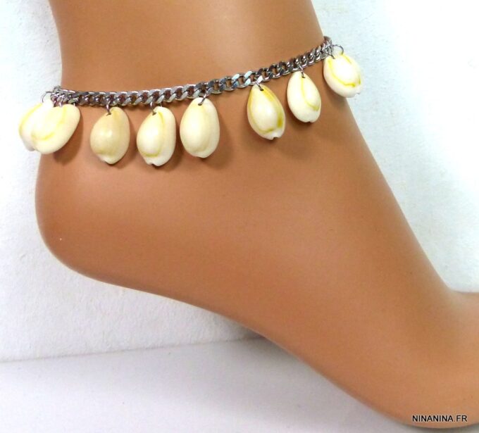 N4726g_bracelet_de_cheville_coquillages_acier_inoxydable-1