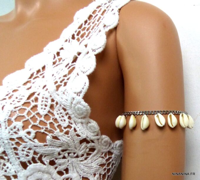 N4727b_bracelet_de_biceps_coquillages_acier_inoxydable-1