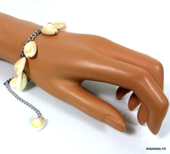 N4728_bracelet_coquillages_acier_inoxydable