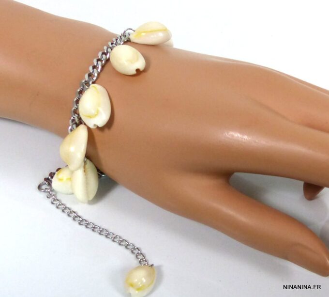 N4728f_bracelet_coquillages_acier_inoxydable