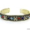 N4732n_bracelet_manchette_corail_lapis_lazuli_argent_tibetain