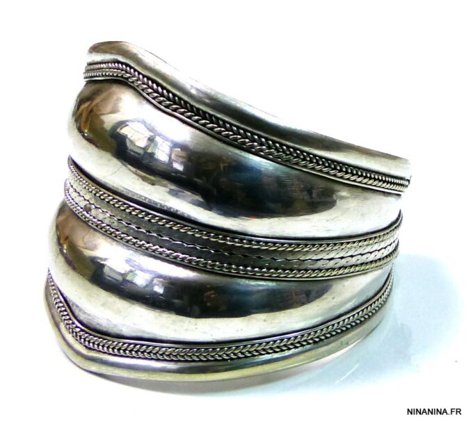 N4733b_bracelet_manchette_ethnique_argent_tibetain