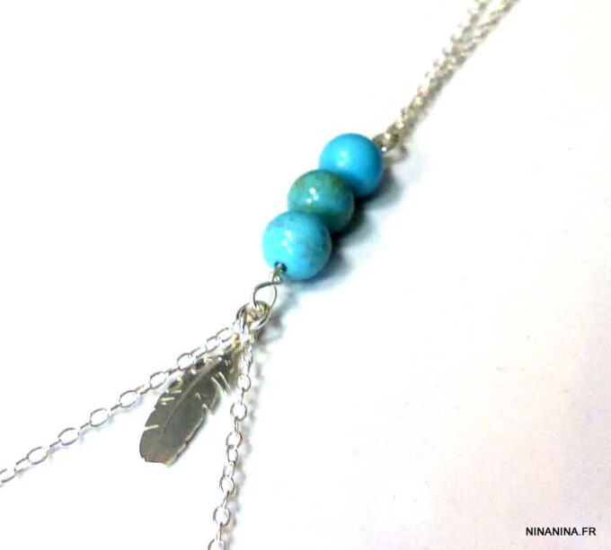 N4758a_chaine_de_corps_plume_argent_massif_turquoise