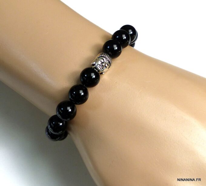 N4790c_bracelet_homme_bouddha_perles_noires