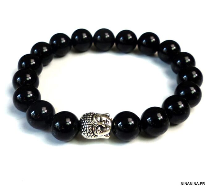 N4790e_bracelet_homme_bouddha_perles_noires