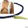 N4806_collier_lapis_lazuli_argent_massif_corne_nacre_blanche