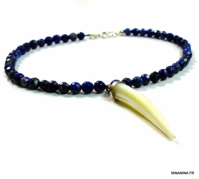 N4807a_chaine_de_cheville_lapis_lazuli_argent_massif_corne_nacre_blanche-1