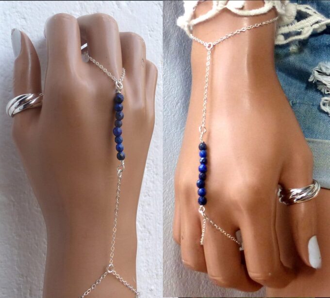 N4809c_-_Bracelet_bague_Chaine_de_main_argent_925_massif_Et_pierre_Lapis_Lazuli_-_Bijoux_Bracelets_en_ligne_Ninanina