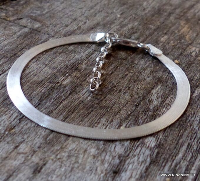 N4822_Bracelet_chaine_maille_serpent_plate_argent_925_massif_-_Bijoux_Bracelets_en_ligne_Ninanina