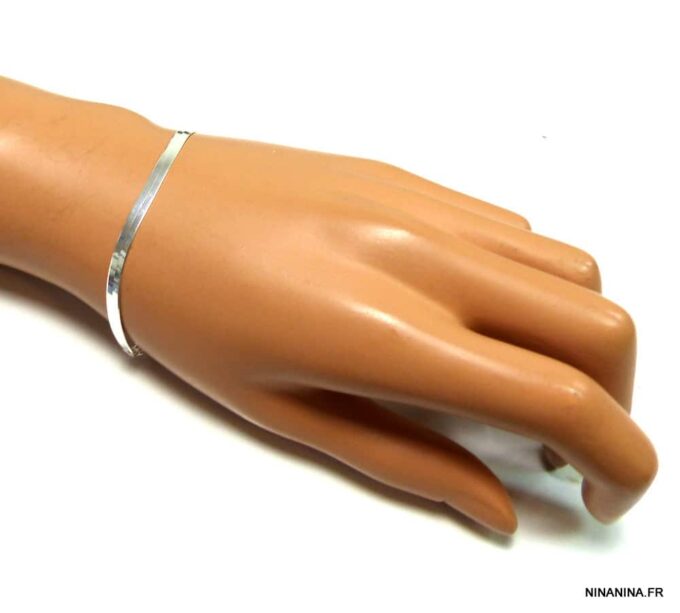 N4822c_bracelet_maille_serpent_plate_argent_massif