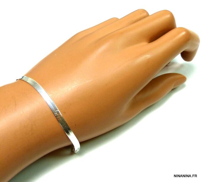 N4822d_bracelet_maille_serpent_plate_argent_massif