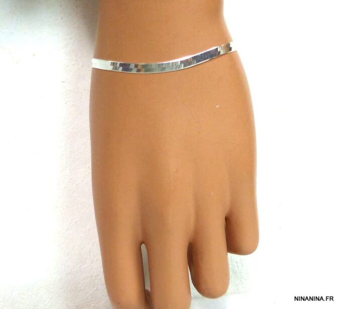 N4822f_bracelet_maille_serpent_plate_argent_massif