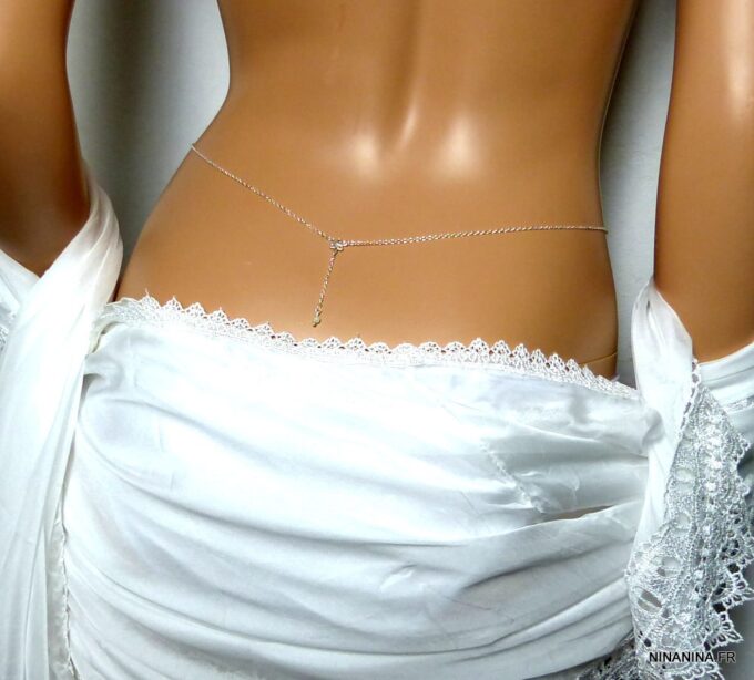 N4825tertere_Chaine_de_taille_argent_massif_aiguemarine