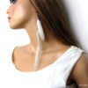 N4826f_boucles_doreilles_plumes_blanches_acier_inoxydable