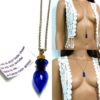 N4841_collier_cordon_acier_inoxydable_fiole_verre_bleu_personnalise