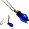 N4841a_collier_cordon_acier_inoxydable_fiole_verre_bleu_personnalise