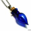 N4841c_collier_cordon_acier_inoxydable_fiole_verre_bleu_personnalise