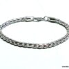 N4855e_bracelet_homme_maille_serpent_torsadee_plaque_argent