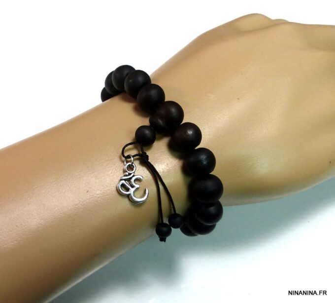 N4873h_bracelet_homme_perle_bois_noires_boudha_shakra